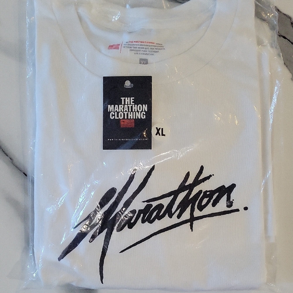 The Marathon Clothing White Tee